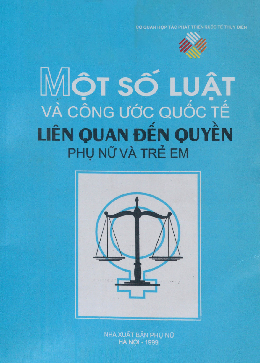Một số luật và công ước quốc tế liên quan đến quyền phụ nữ và trẻ em