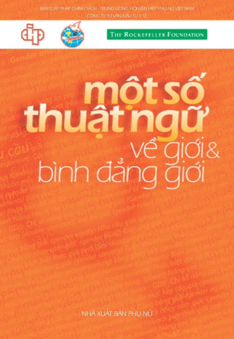 Một số thuật ngữ về giới và bình đẳng giới