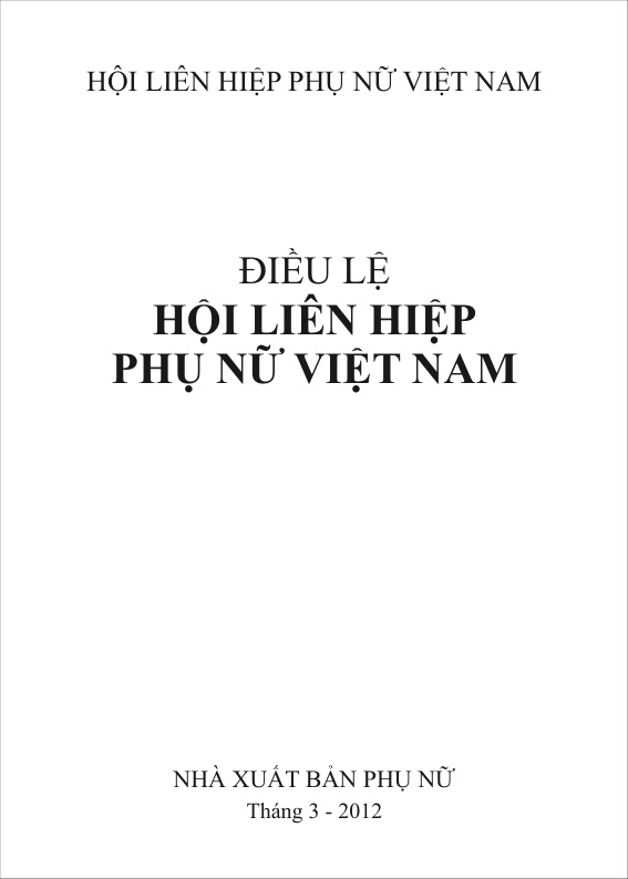Điều lệ Hội LHPNVN