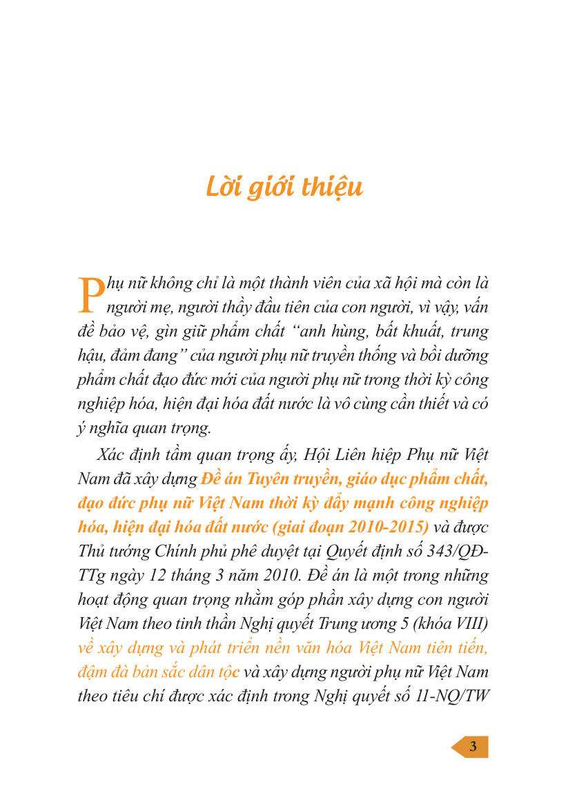 Sổ tay tuyên truyền, giáo dục phẩm chất đạo đức PNVN thời kỳ đẩy mạnh CNH-HĐH đất nước