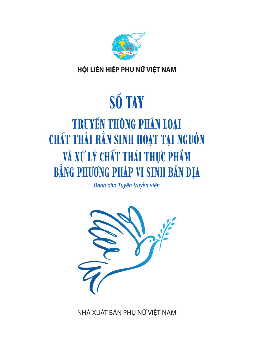 Sổ tay truyền thông chống rác thải nhựa và phân loại chất thải rắn sinh hoạt tại nguồn - dành cho giảng viên 