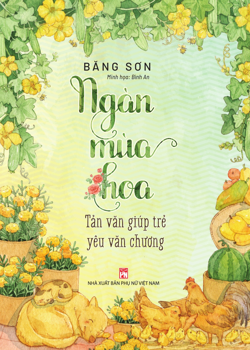 Ngàn mùa hoa - Tản văn giúp trẻ yêu văn chương