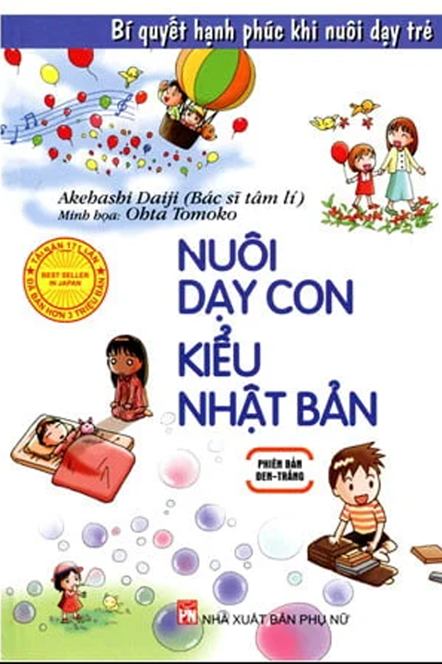  Nuôi dạy con kiểu Nhật Bản (Bản Đen trắng)