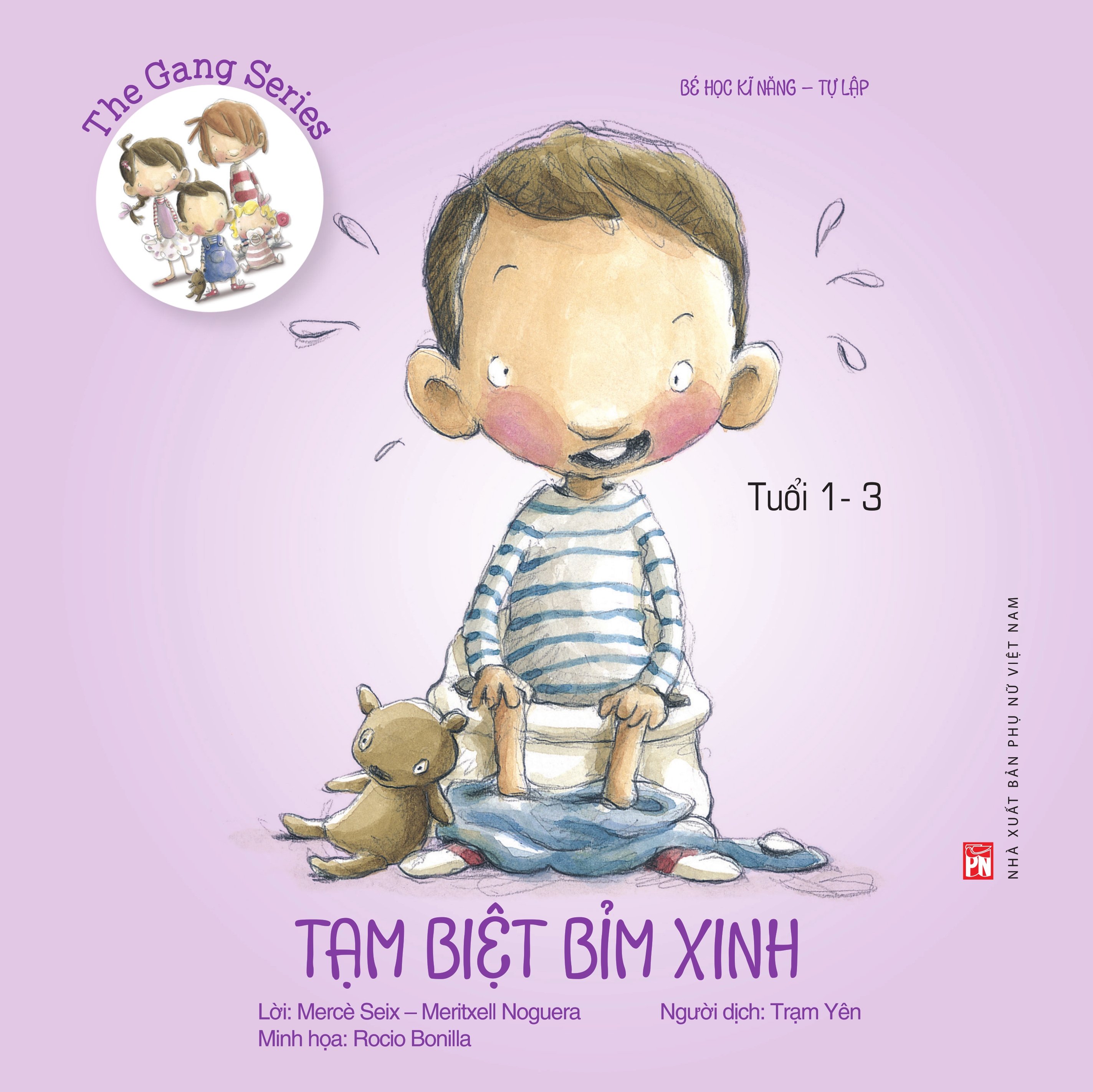 Bé học kĩ năng - Tự chăm sóc bản thân: Tạm biệt bỉm xinh