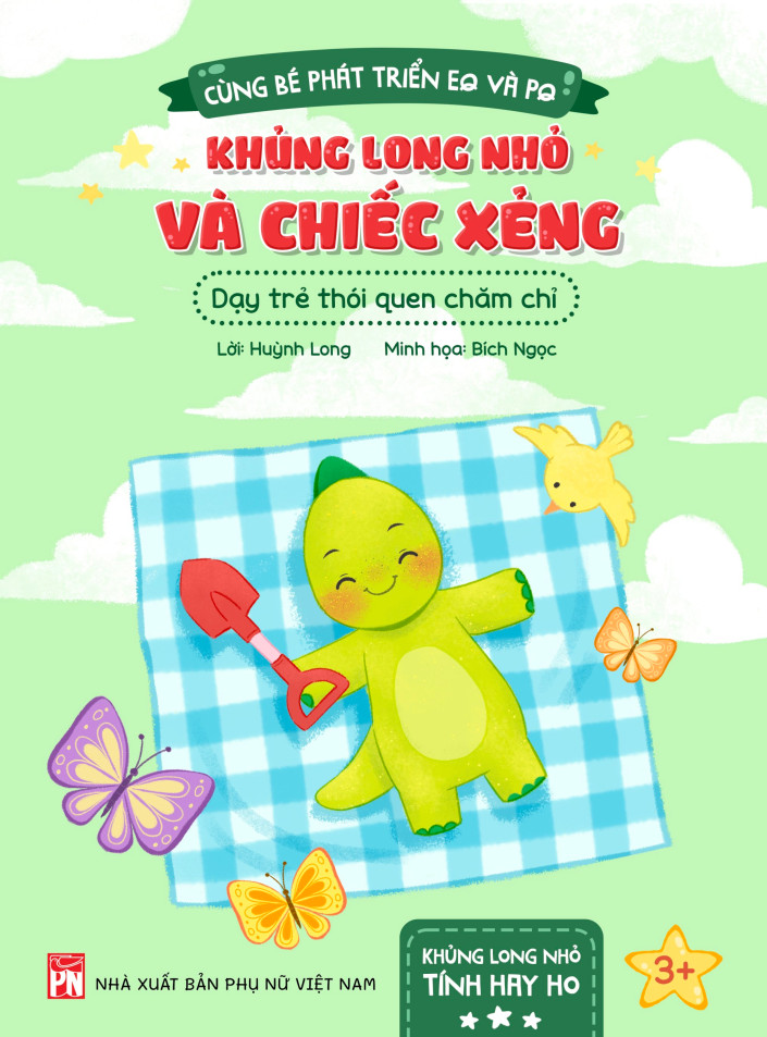 Cùng bé phát triển EQ và PQ: Khủng long nhỏ và chiếc xẻng